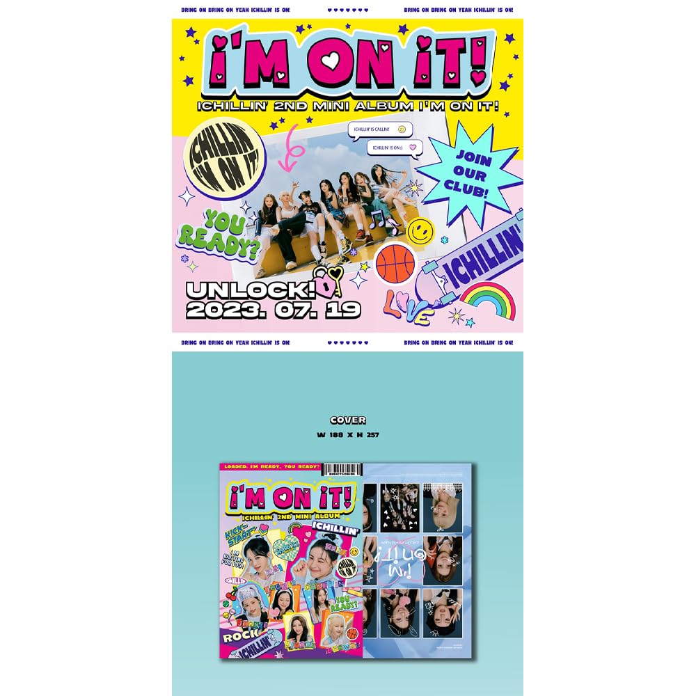 ICHILLIN' - 2nd Mini Album I'M ON IT! CD