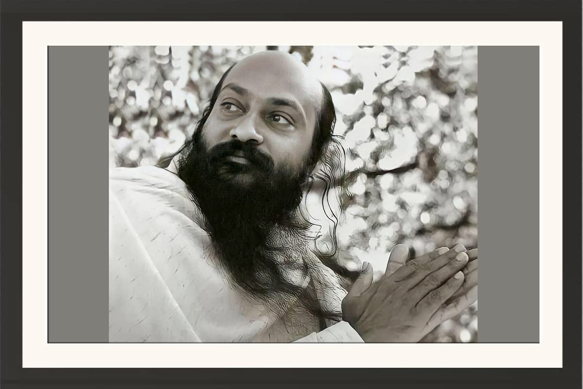 FRAME OF Osho Framed Photo Acharya Rajneesh Frame Without Glass 1.5