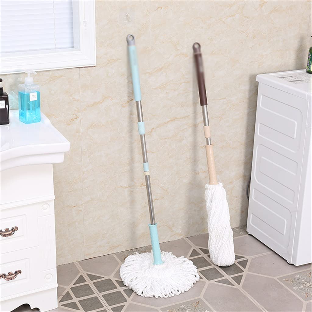Mop Wash Floor Lazy Kitchen Wring Spin Home Help Self Wet Hand Free Window Cleaner Round
