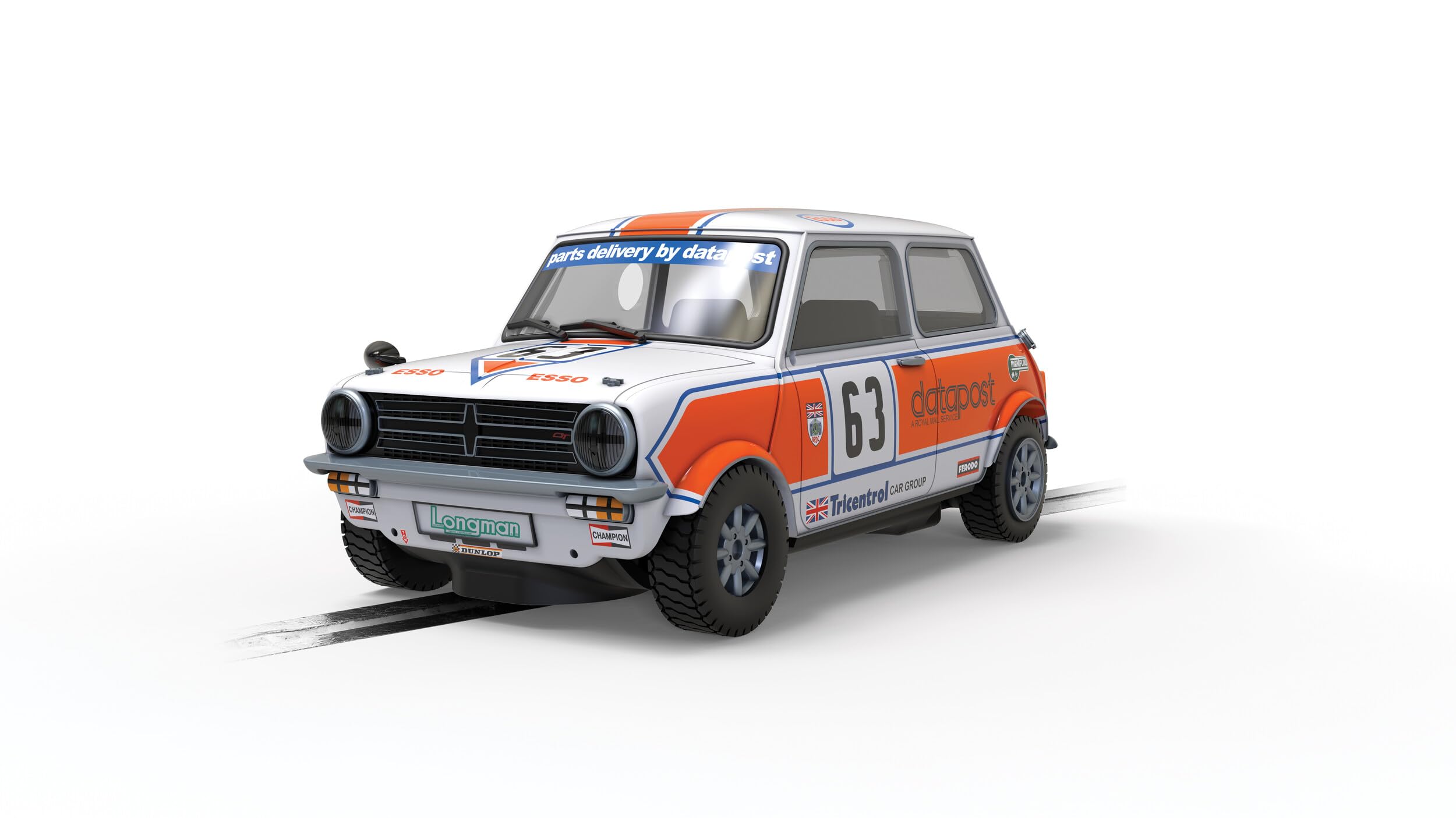 ScalextricC4413 Mini 1275GT - Data Post - Alan Curnow Cars - Touring Cars