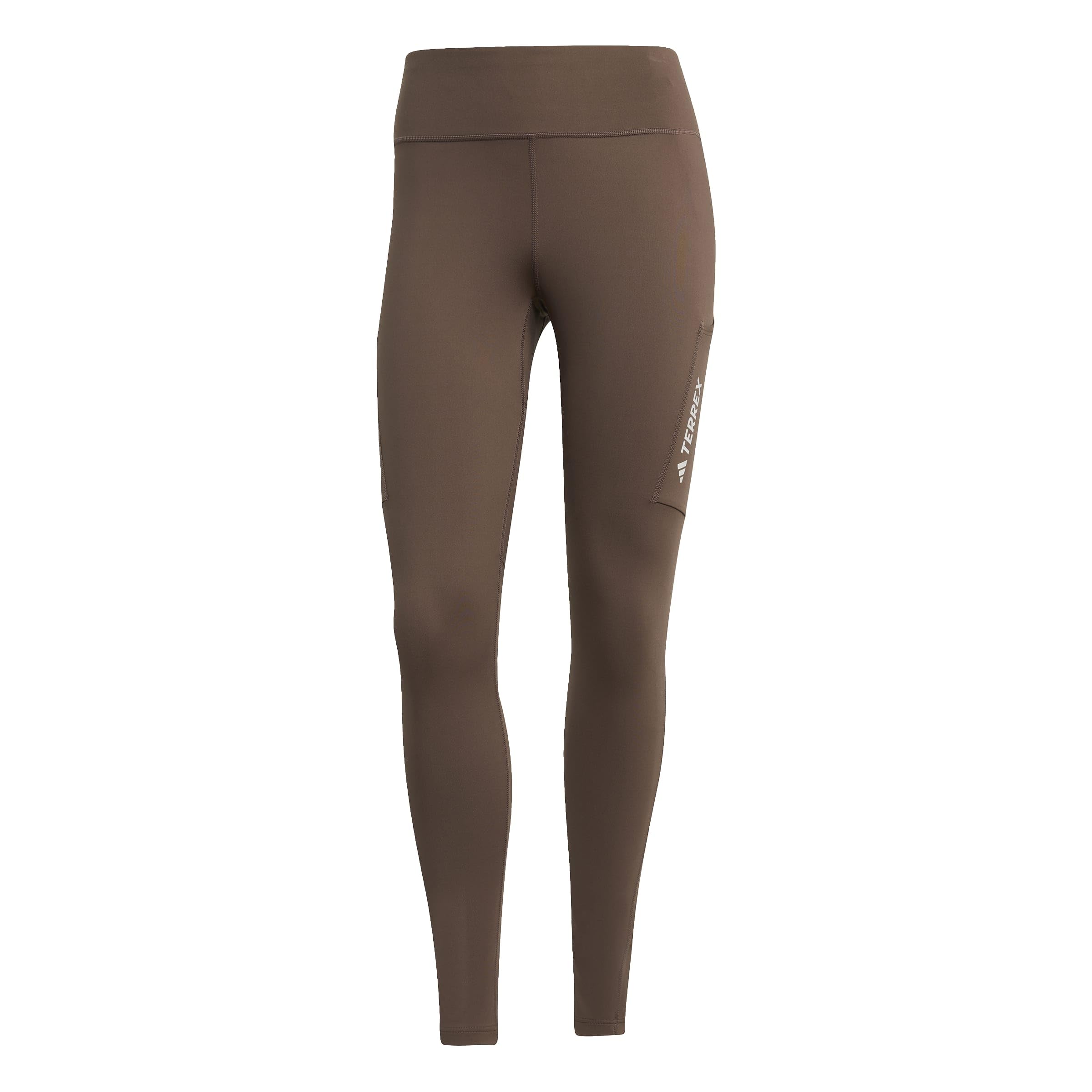 adidas Women's Terrex Multi Tights Tights, earth strata, 18
