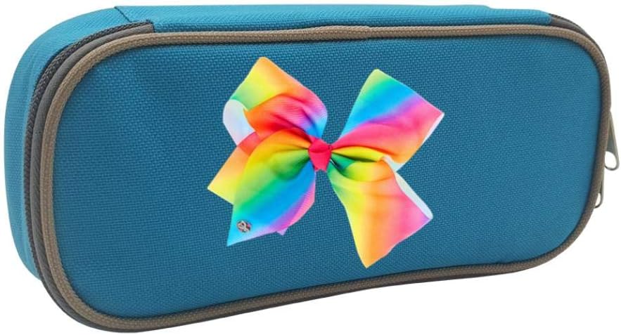 Kengret Jo-Jo Siwa Pencil Case, Big Capacity Pen Case Cosmetic Makeup Bag Desk Organizer with Zipper for School & Office Supplies