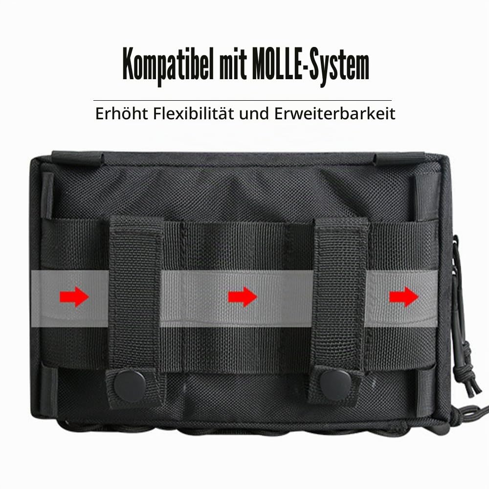 Taktische Brusttasche, Tactical Chest Rig Pack für Männer, wasserdichte Kampf Brustpackung mit verstellbarem Schultergurt zum Laufen, Wandern, Spazierengehen, Jagen, Angeln