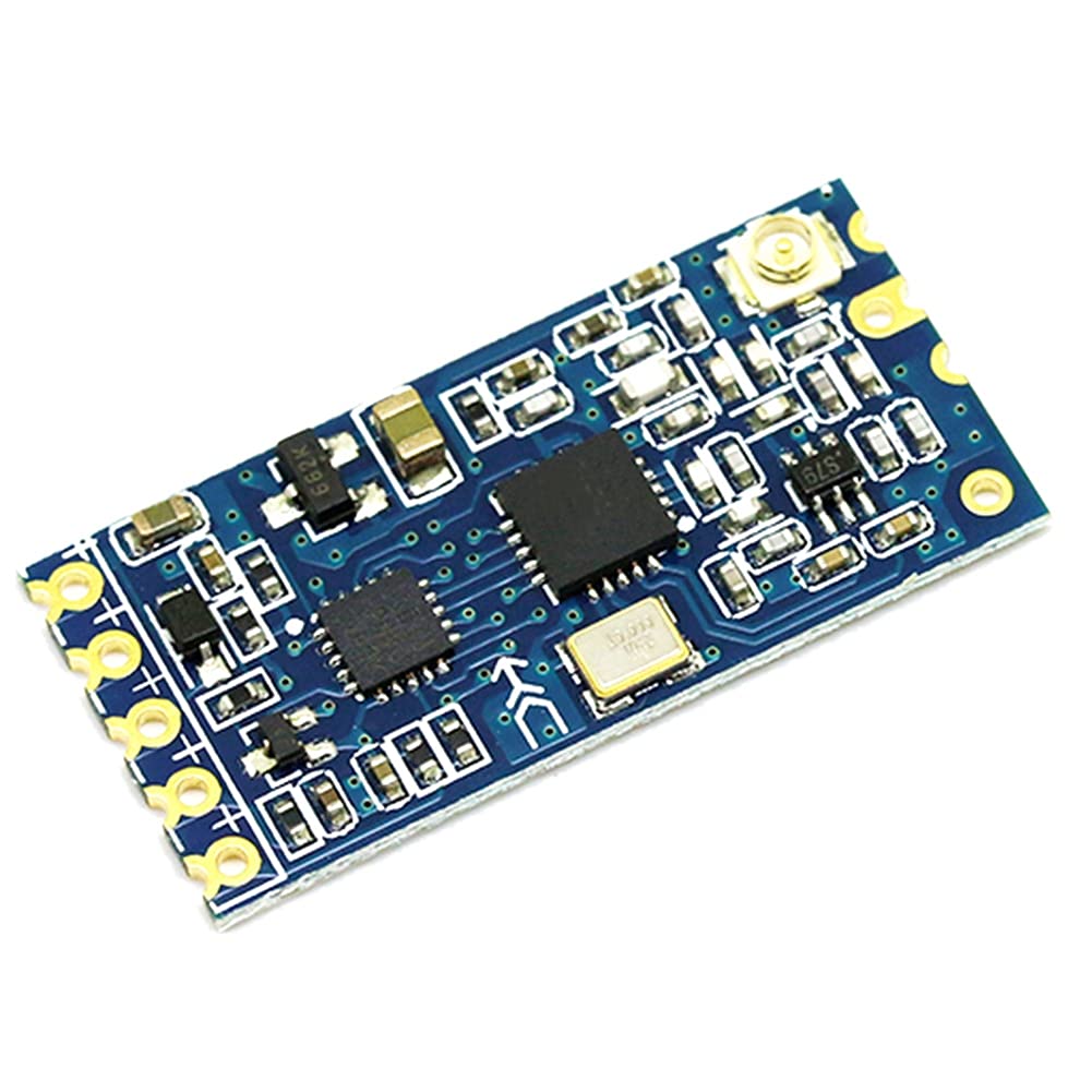 POOSR -12 433 MHz SI4463 Modulo per porta seriale wireless 1000M Sostituire Bluetooth HC12