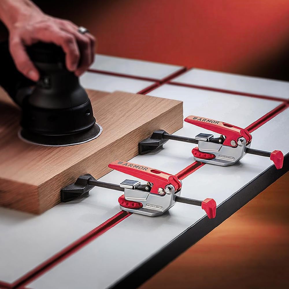 armor-tool b7-il automatisch Positioniert in Line T-Track Klemme
