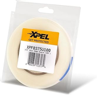 XPELDoor Edge Guard Protection Film Roll, 3/8" x 100' - Car or Truck Doors, Protective Barrier Against Minor Scratches, Paint Chips, Door Edge Impact, and Dings - Prevents Damage and Possible Rust