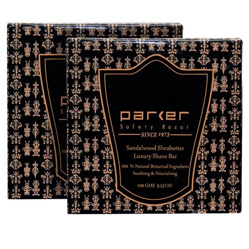 Parker Safety Razor Premium Sandalwood & Ethiopian Shea Butter Shaving Soap – 100 gm Bars (3.5 Ounces) Parker Safety Razor Premium Sandalwood & Ethiopian Shea Butter Shaving Soap – 100 gm Bars (3.5 Ounces)