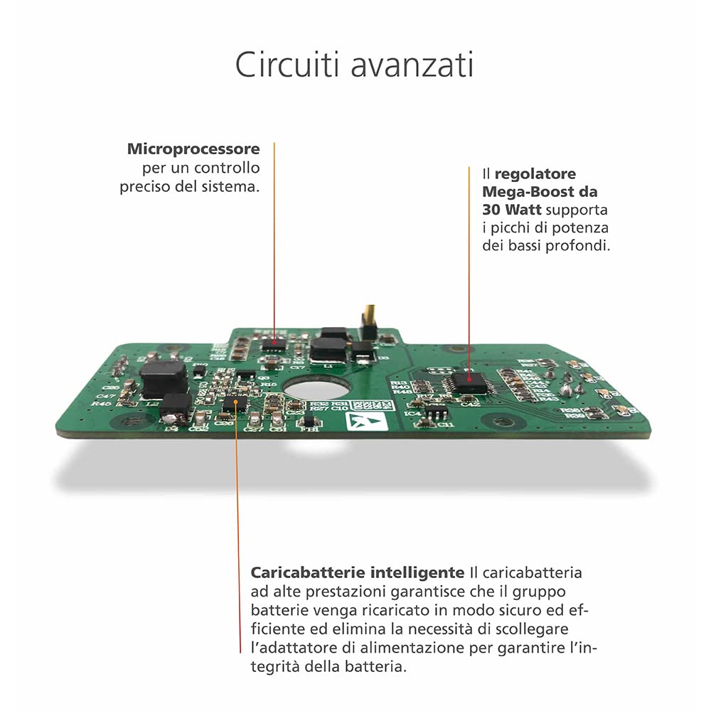 Base con batteria "Made for Amazon" per Echo Dot (5ª generazione) Bianco