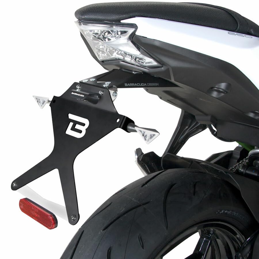 PORTATARGA RECLINABILE REGOLABILE BARRACUDA MOTO KAWASAKI Z 650 Z650 17-19