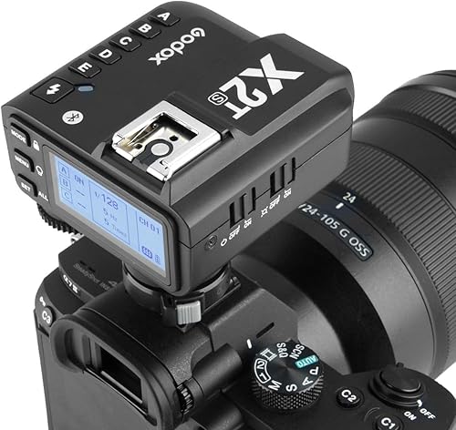 Miniatura 7 de Godox X2T-S TTL - Disparador de flash inalámbrico para conexión Bluetooth Sony compatible con iOS y Android App Contoller, 18000s HSS, función TCM,