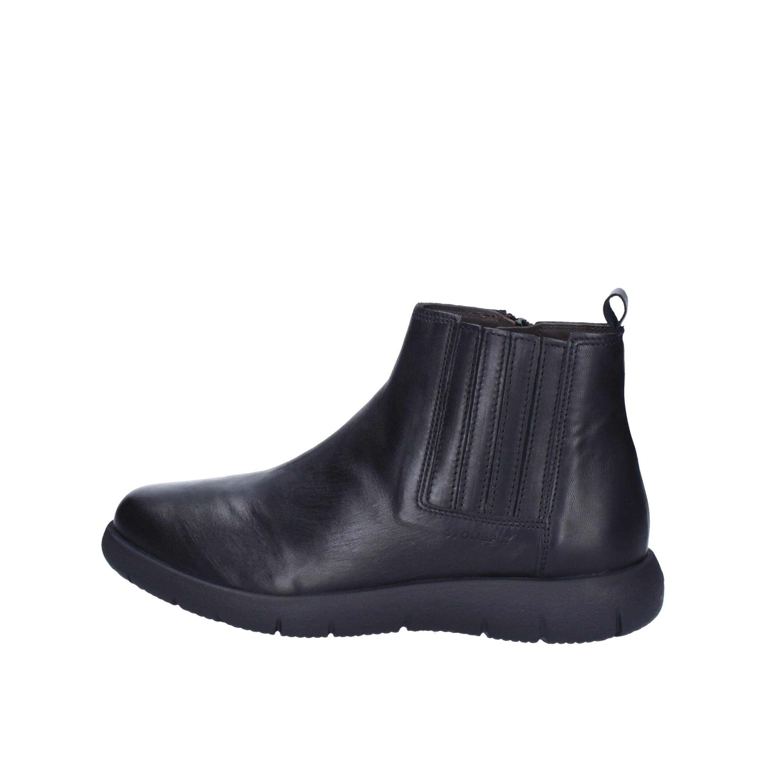 Stonefly Stream 10 Nappa Lth Uomo Nero 42 Taglia Europea : 42