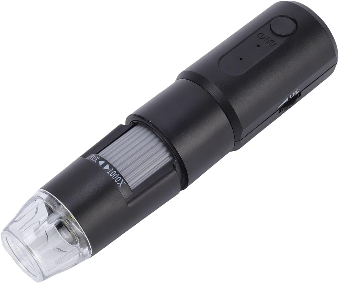 GOWENIC HD イメージングと調整可能な LED ライトを備えたポータブル WiFi 顕微鏡、生物学の研究、回路基板の検査に最