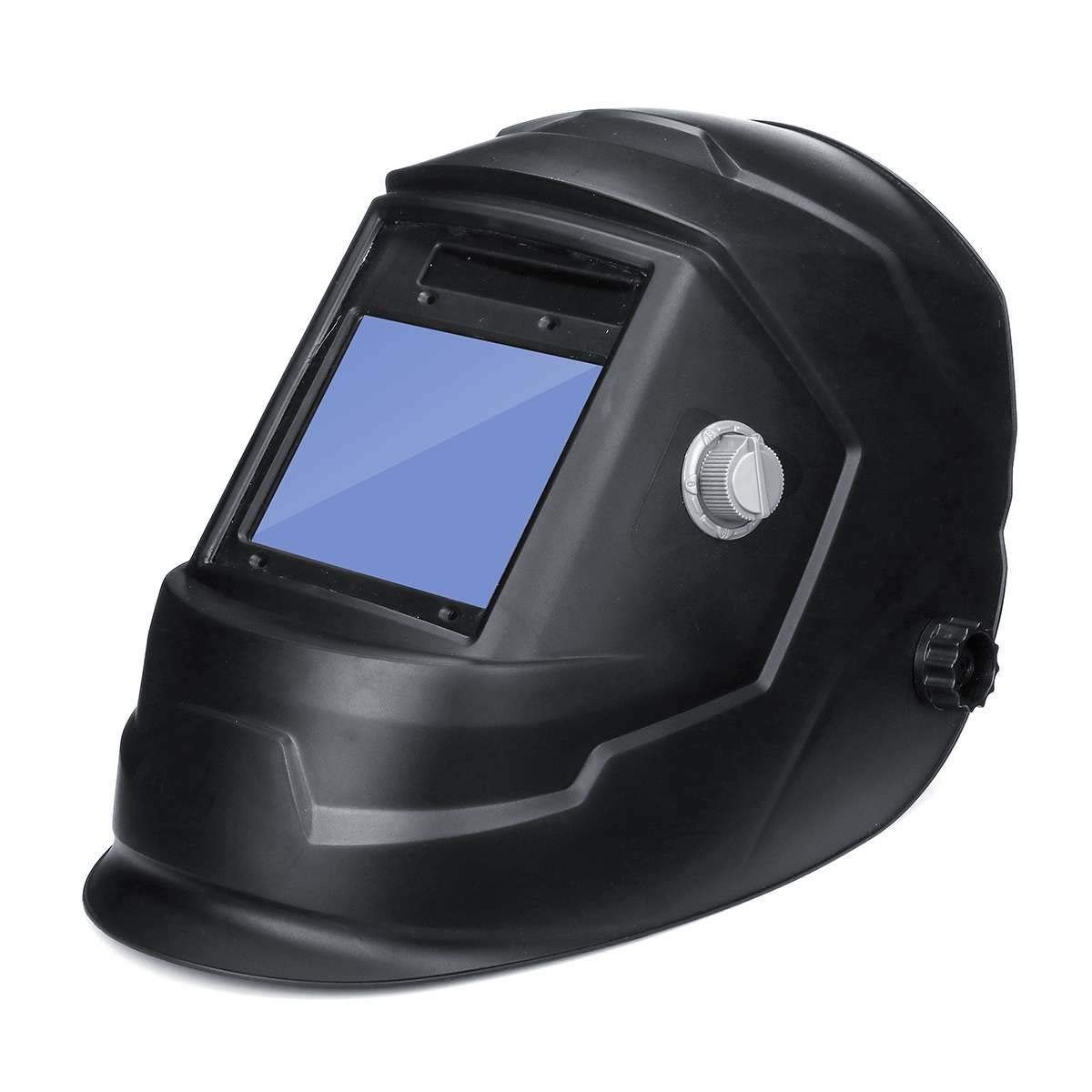 Maschera per Saldatura,Maschera Saldatura Autoscur Auto solare DarkeningAdjustable Ombra DIN 9-13/4 Casco Saldatura Ingrandimento Area Arc Tig Mig Saldatori maschera