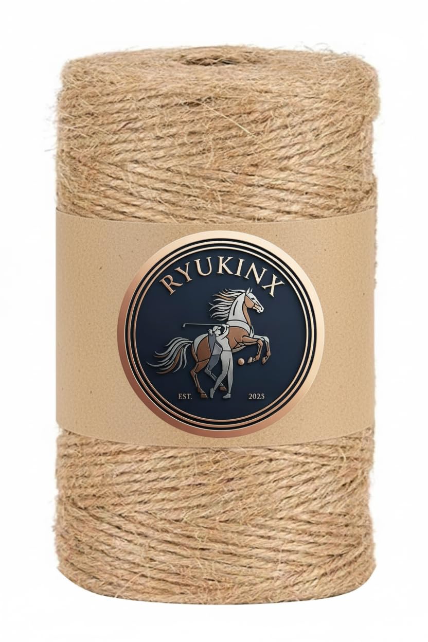 250 Meter Natural Jute Sutri 4-mm Twine Strong Garden Twine Rope for Arts Crafts Gift Wrapping Gardening Tomato Climbing Plant Tie Floristry Packing Decor-image-41