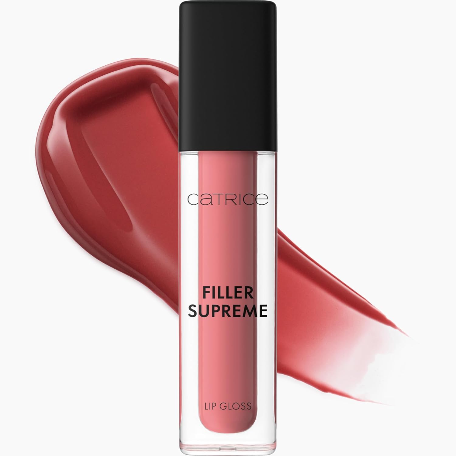 Catrice Gel Glide Lip Liner 080 Sass & Flirty & Filler Supreme Lip Gloss 030 Miss Behave Bundle | Glossy & Defined Lip Kit, Vegan & Cruelty Free