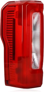 Tail Light Compatible with 2023 2024 2025 Ford F250 F350 | Left Driver Side Rear Light Taillight Assembly FO2800296