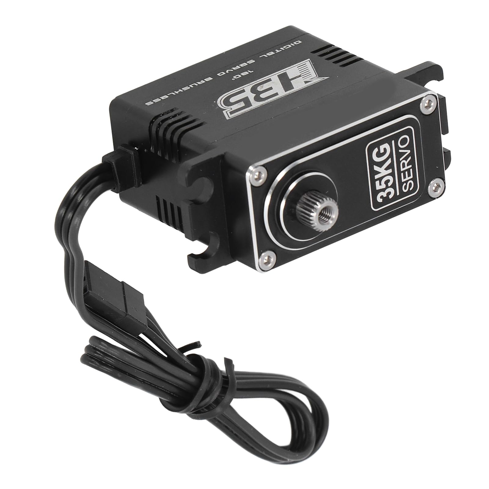 AMONIDA RC Digital Servo High Torsion 35KG Bürstenloser Motor für Drohnenrobotik und Modellautos Metallgetriebe 180 Grad