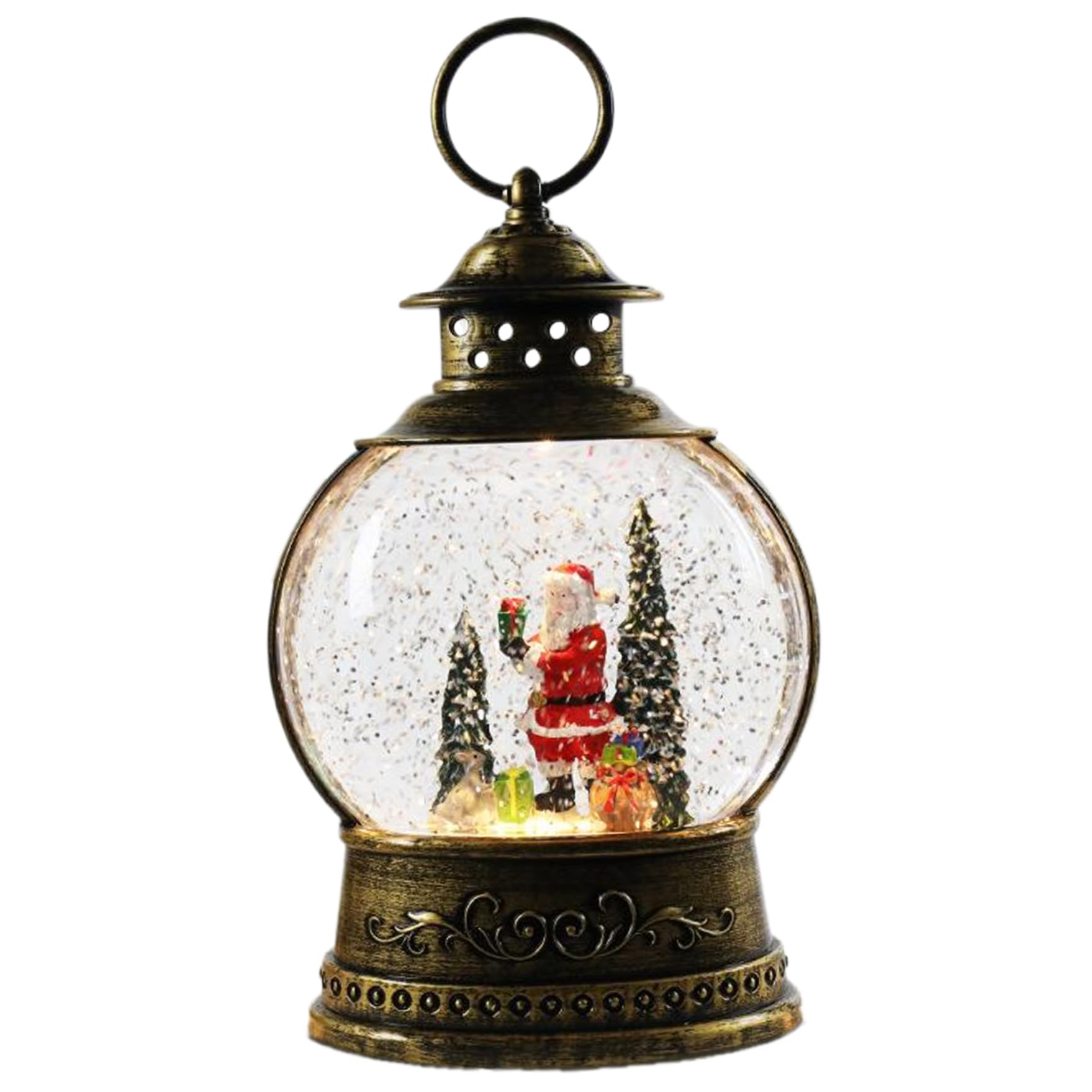 Globo de nieve de Papá Noel para decoración de fiestas