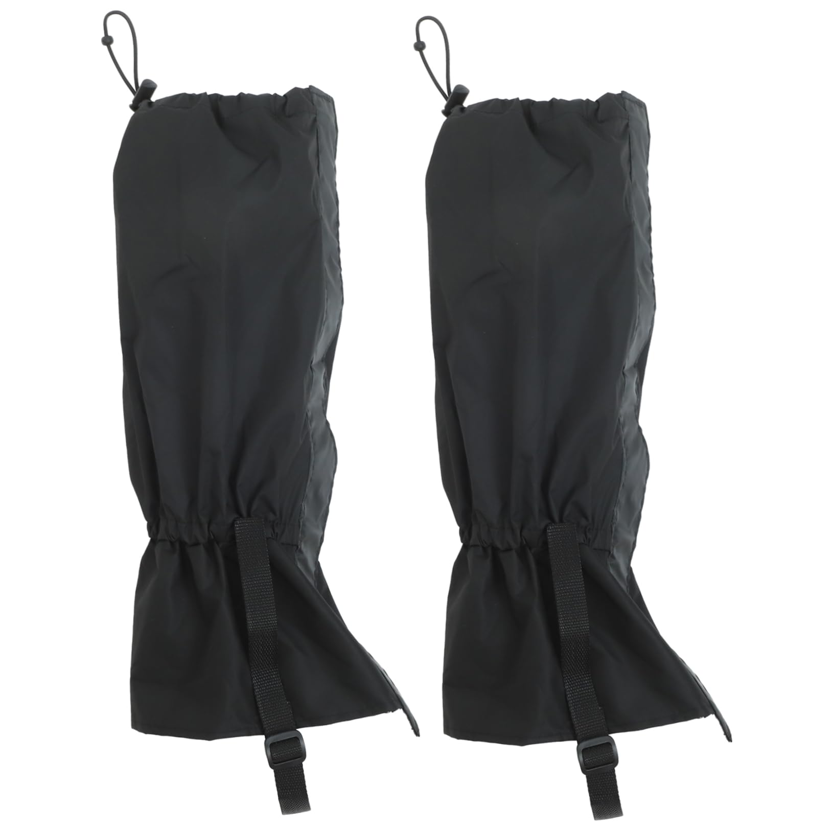 UPKOCH Guêtres de Randonnée Étanches Réglables pour Adultes Protection Eau Saleté Accessoires de Camping de Trekking Couleur Noire