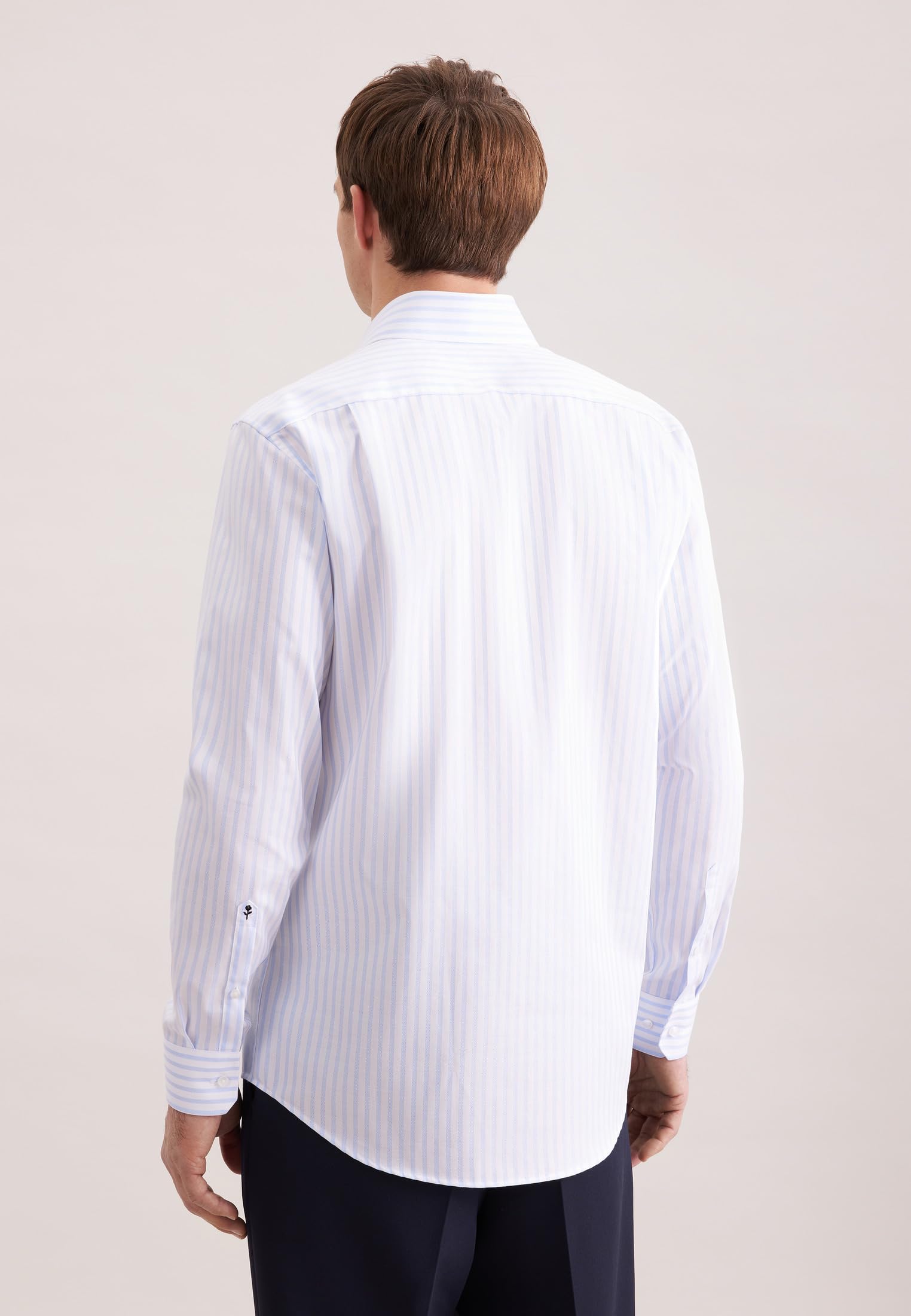 Seidensticker Herren Regular Fit Langarm Business Hemd Business-Hemd (1er Pack)