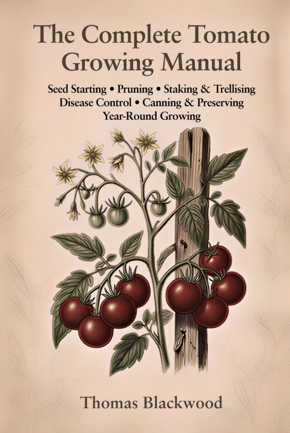 The Complete Tomato Growing Manual: Seed Starting, Pruning & Suckering, Staking & Caging Systems, Blight Prevention, Disease Management, Canning & ... Production (Complete Grower's Manuals)