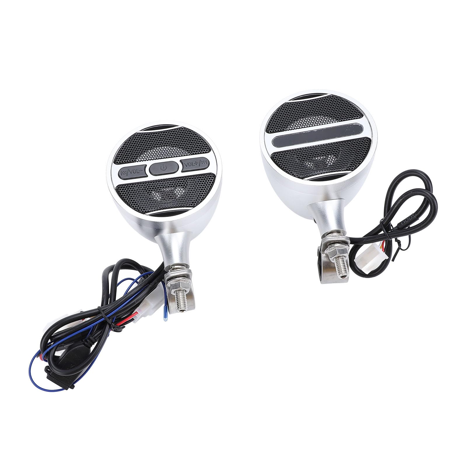 SPYMINNPOO Motorcycle ATV Speaker, Handlebar Amp Stereo Sound Radio System DC12V, Suitable for Electric Vehicles, SPYMINNPOOv8gg1k07ah