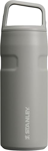 Miniatura 60 de Botella Stanley IceFlow con tapa y para llevar | Boca ancha con tapa de rosca | Ligera y a prueba de fugas para viajes y deportes | Acero inoxidable