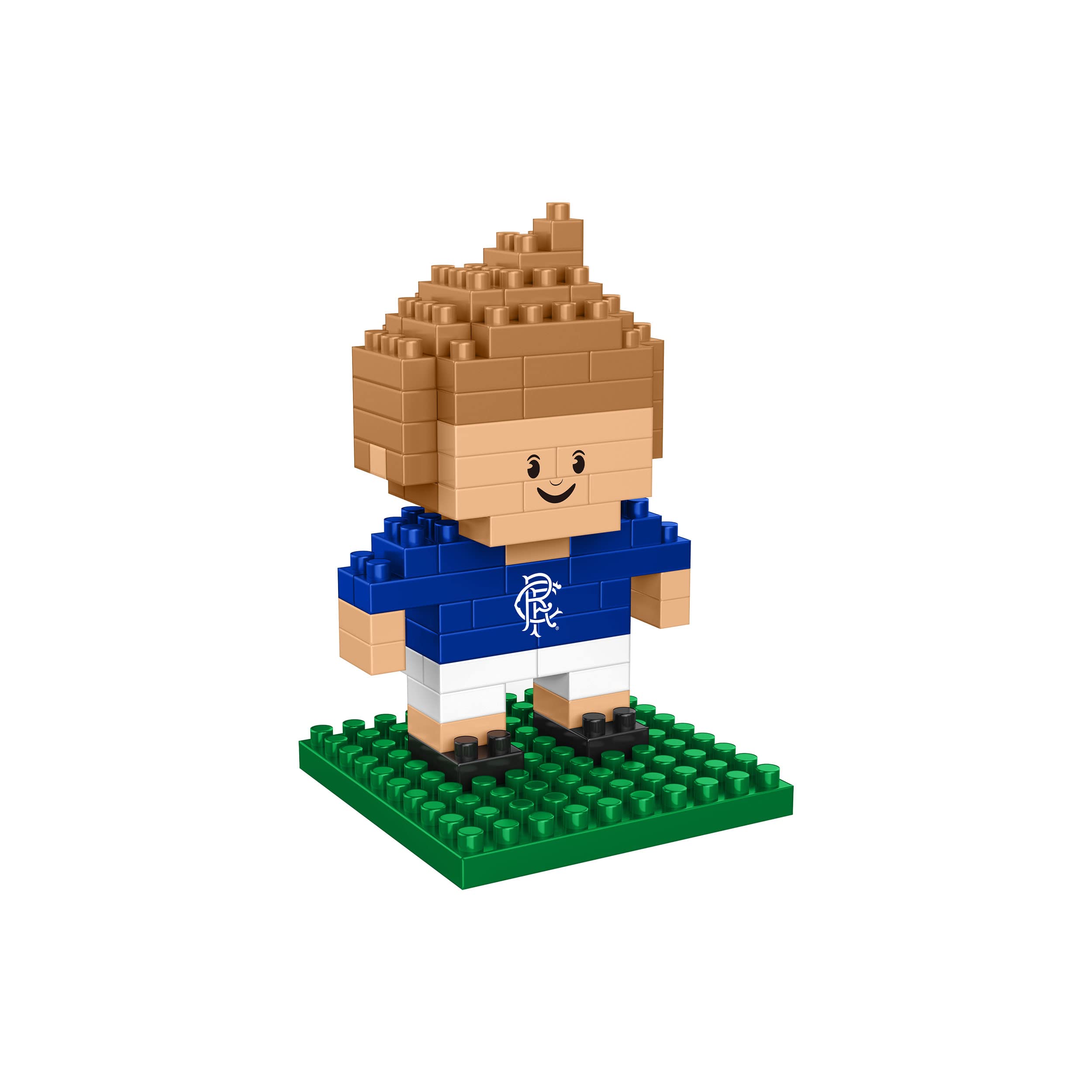 Buy FOCO Officially Licensed Rangers FC BRXLZ Bricks Mini Football Player Toy Model Online at