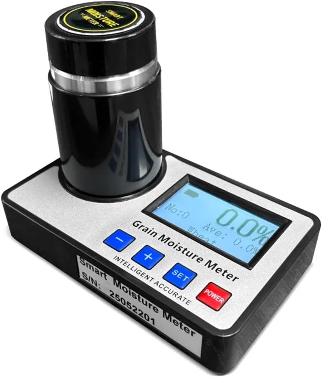 Moisture Meter, Grain Moisture Meter, Coffee Bean, Cocoa Bean Moisture Meter, Grain Moisture Content Tester, Detector
