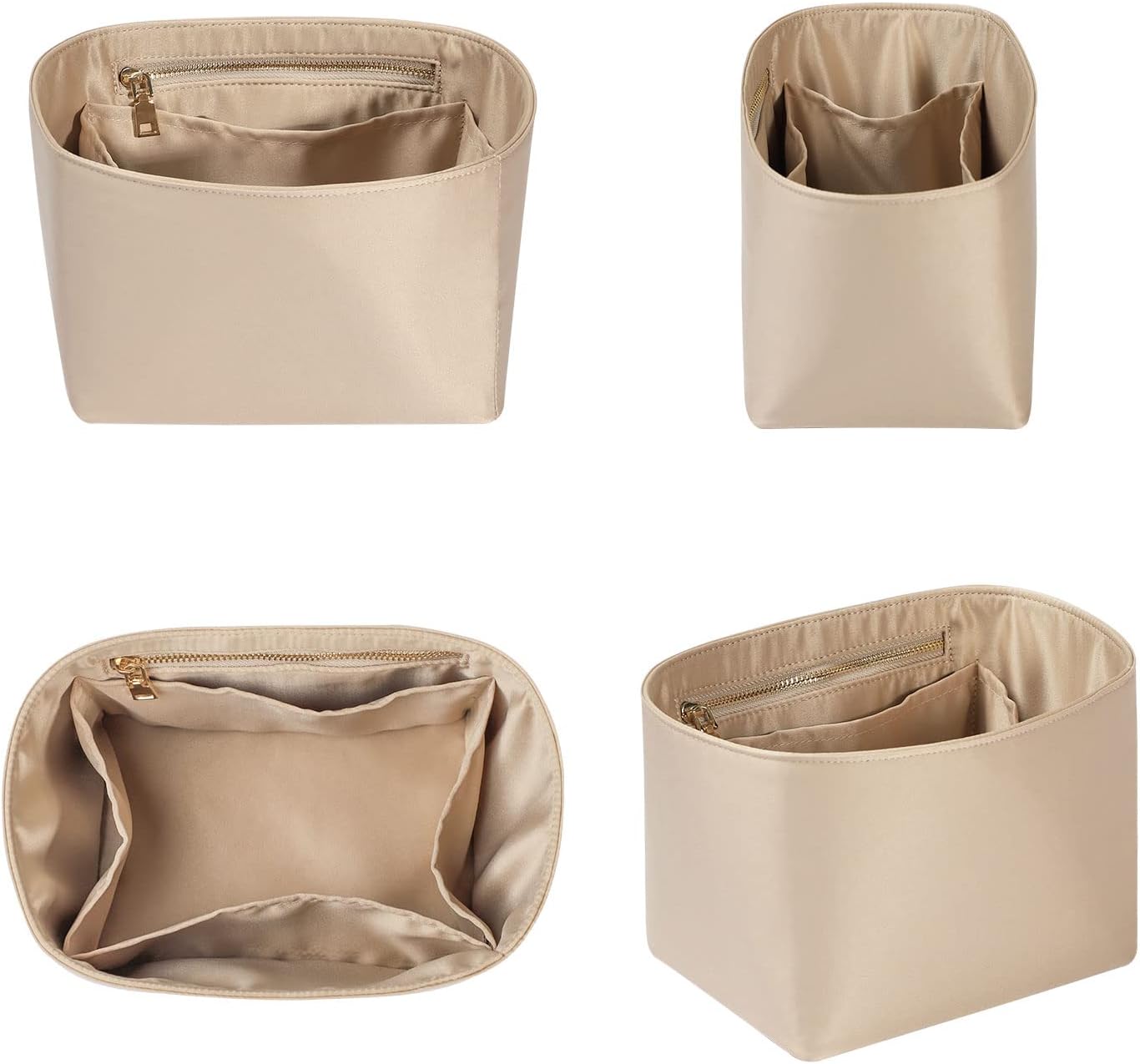 Hermes ZTUJO Picotin 18 Organizer Insert, Luxury Purse Organizer Insert, Silky Smooth, Fits Picotin 22 Bags (Beige) - Image 5