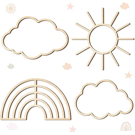 Kathfly Boho Rainbow Wall Decor