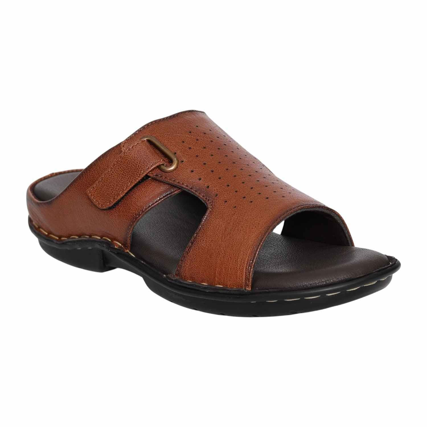 fresco Mens Tan Easy Wear Sandal-picture-20