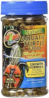 Zoo Med Aquatic Turtle Food Growth Formula [Set of 2] Size: 1.85 Oz.