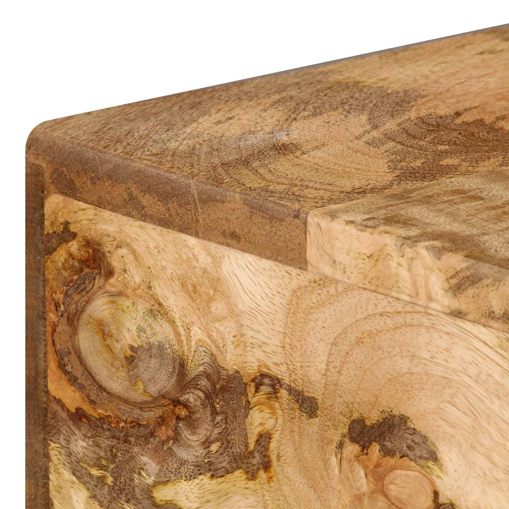 vidaXL Scrivania con Cassetti Scrittoio Tavolo Studio Tavolo da Lavoro Porta PC Ufficio Tavolo per Computer Arredamento Legno Massello di Mango