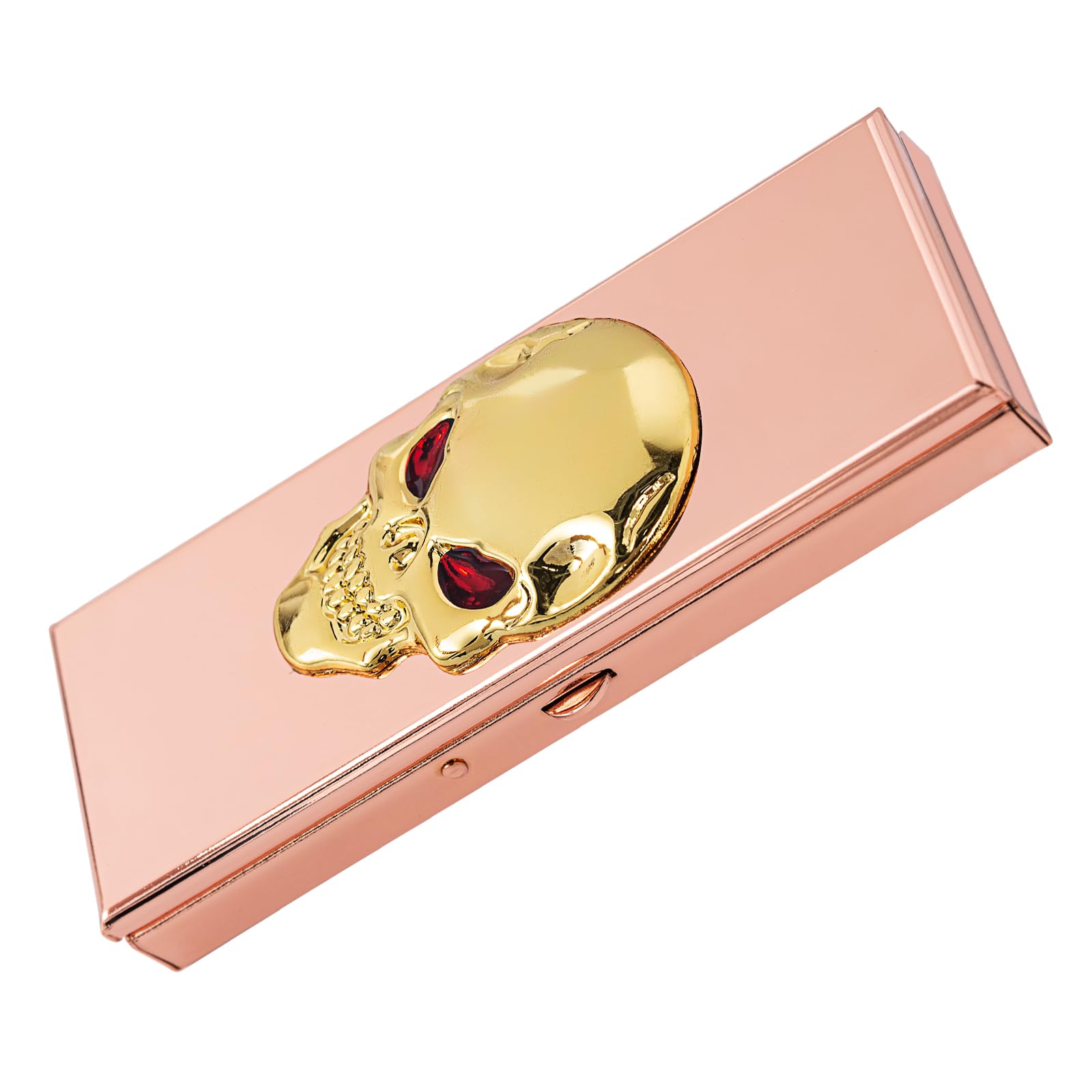 ANZHUO Mini Cigarette Box Personalized Cigarette Box (Rose Gold 2)
