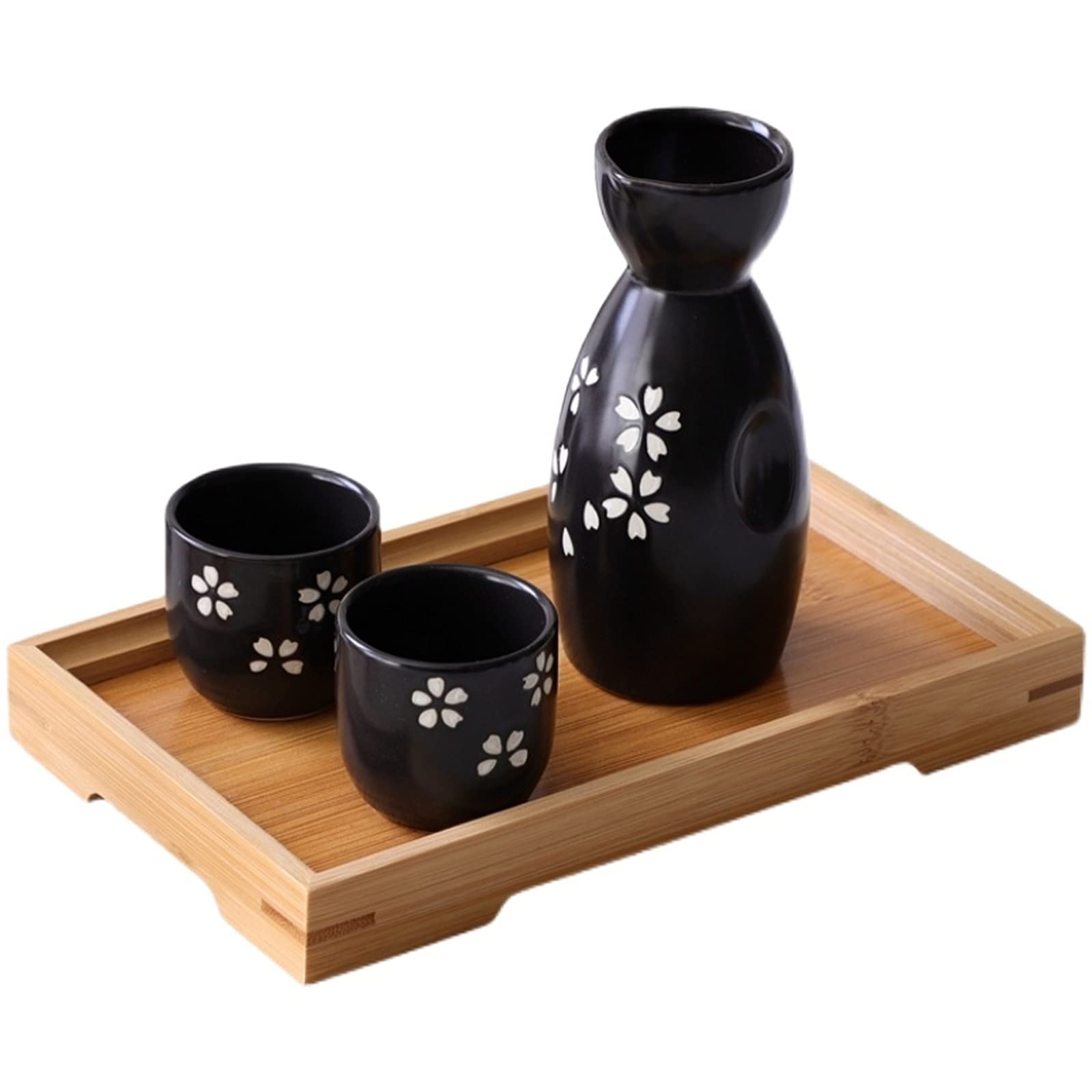 Japanse Sake Set - Keramische Wijnwarmer met traditioneel