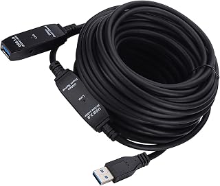 USB3.0延長ケーブル 高速データ転送リピーター USBオス-メ…