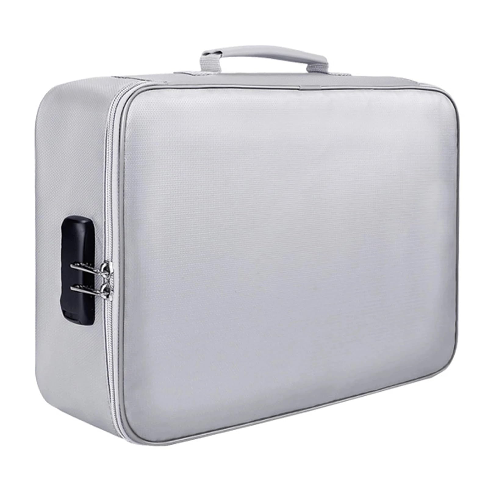 Borsa portadocumenti ignifuga, organizer di sicurezza, con cerniera, impermeabile, porta soldi, porta carte multistrato, borsa da viaggio per Documenti Passaporto