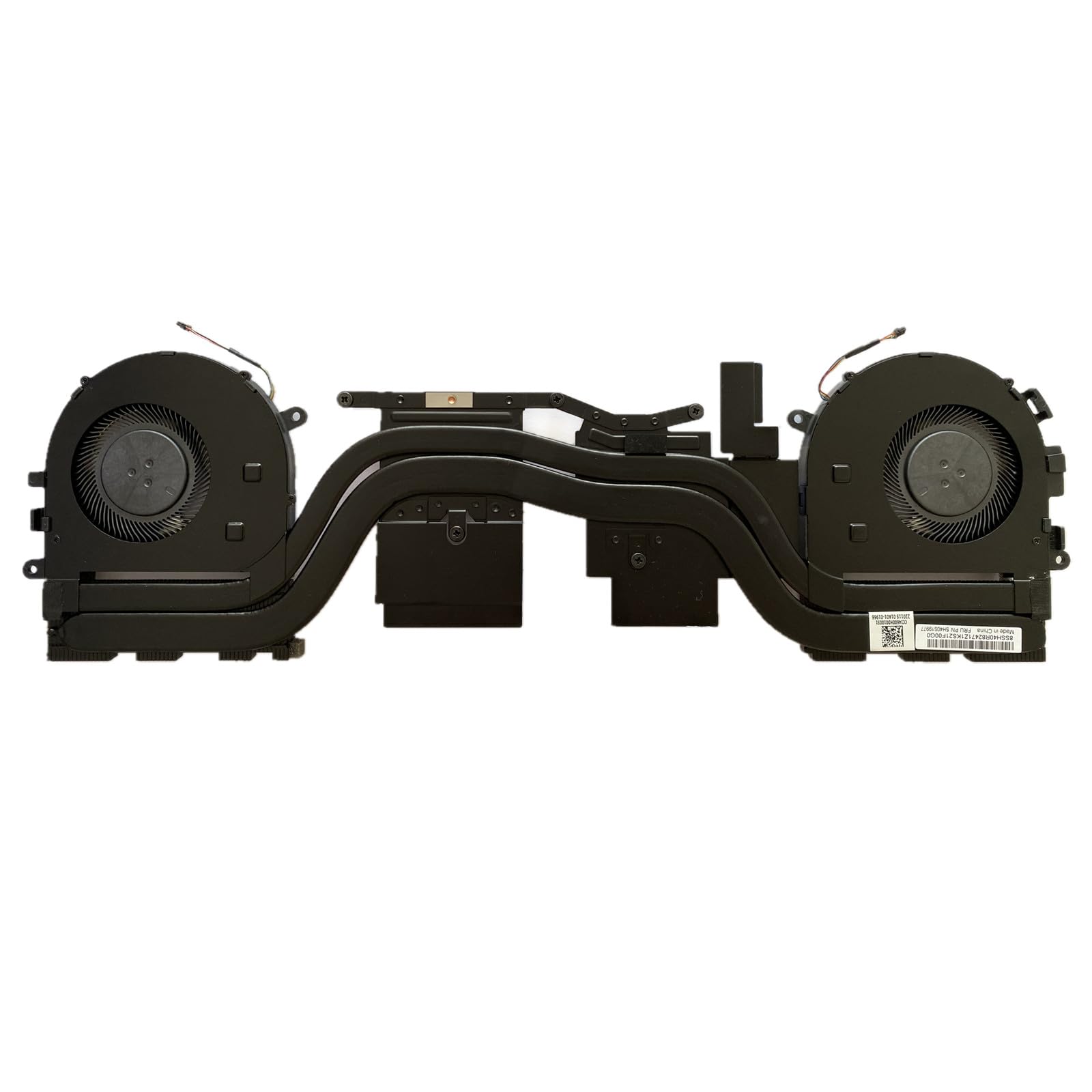 New Laptop Heatsink with Cooling Fan CPU GPU Replacement for Lenovo Yoga 9-15IMH5 Laptop 10th Gen Intel Processor Type 82DE P/N:5H40S19977 EG70050S1-1C030-S9A EG70050S1-1C040-S9A DC5V 0.5A