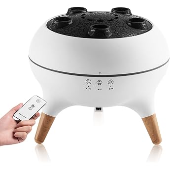 ThreeH 3-in-1 Jellyfish Diffuser Humidifier with 7 Colours LED Remote Control for Home Office Yoga Room Fragrance Aromatherapy