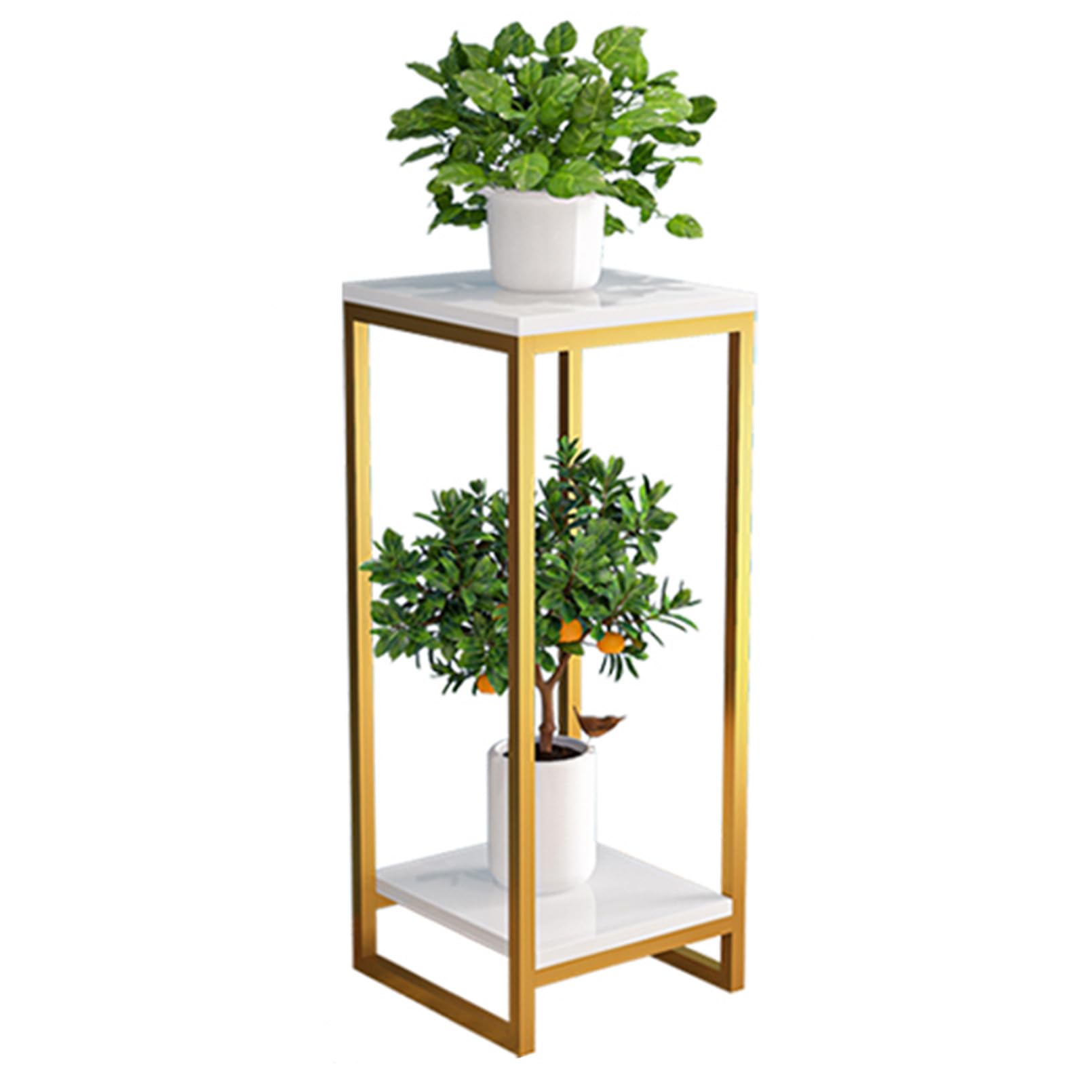 Étagères d'angle modernes pour pots de fleurs au design épuré
