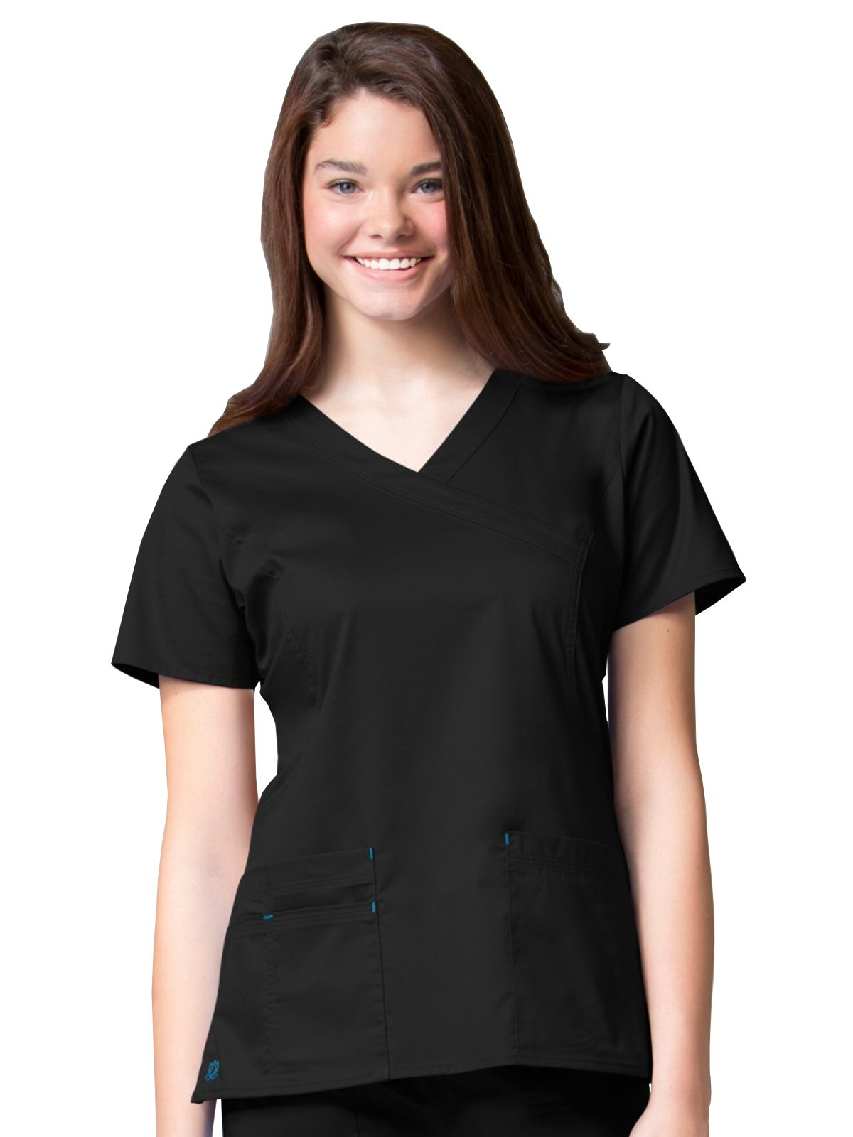 MaevnWomen's Blossom Mock Wrap Top