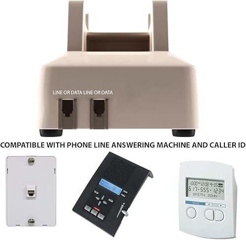 Miniatura 7 de Home Intuition Teléfono con cable clásico para teléfono con discapacidad auditiva para personas mayores con timbre extra fuerte (Ash)