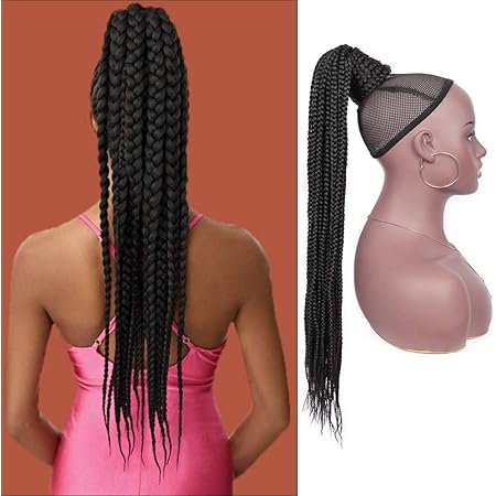 Braided ponytail drawstring Clearance