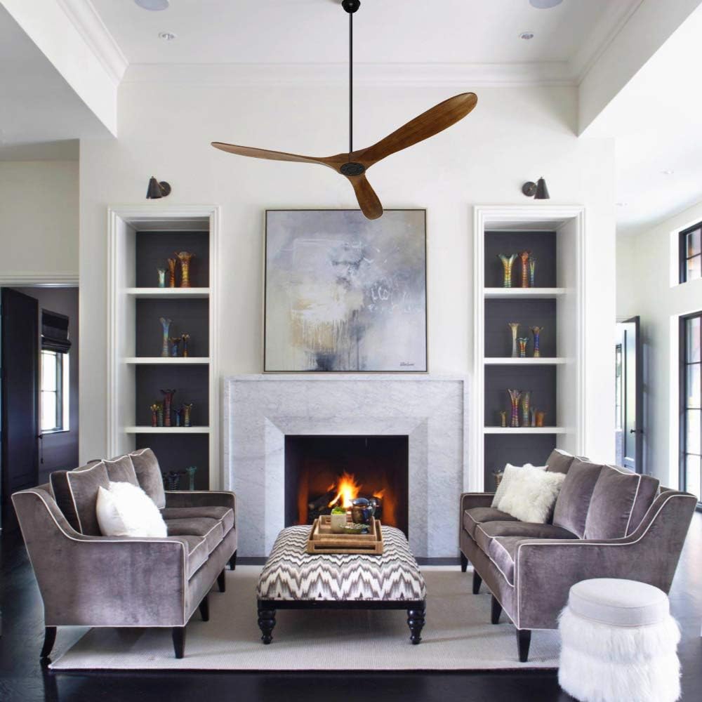 Crаzу Dеаlѕ Goozegg 52 Inch Outdoor Ceiling Fan without Light 3 Balsa Wood Blades DC Motor Ceiling Fan with Remote Control, Oil Rubbed Bronze Prоduсt Dеаl Goozegg 52 Inch Outdoor Ceiling Fan without Light 3 Balsa Wood Blades DC Motor Ceiling Fan with Remote Control, Oil Rubbed Bronze