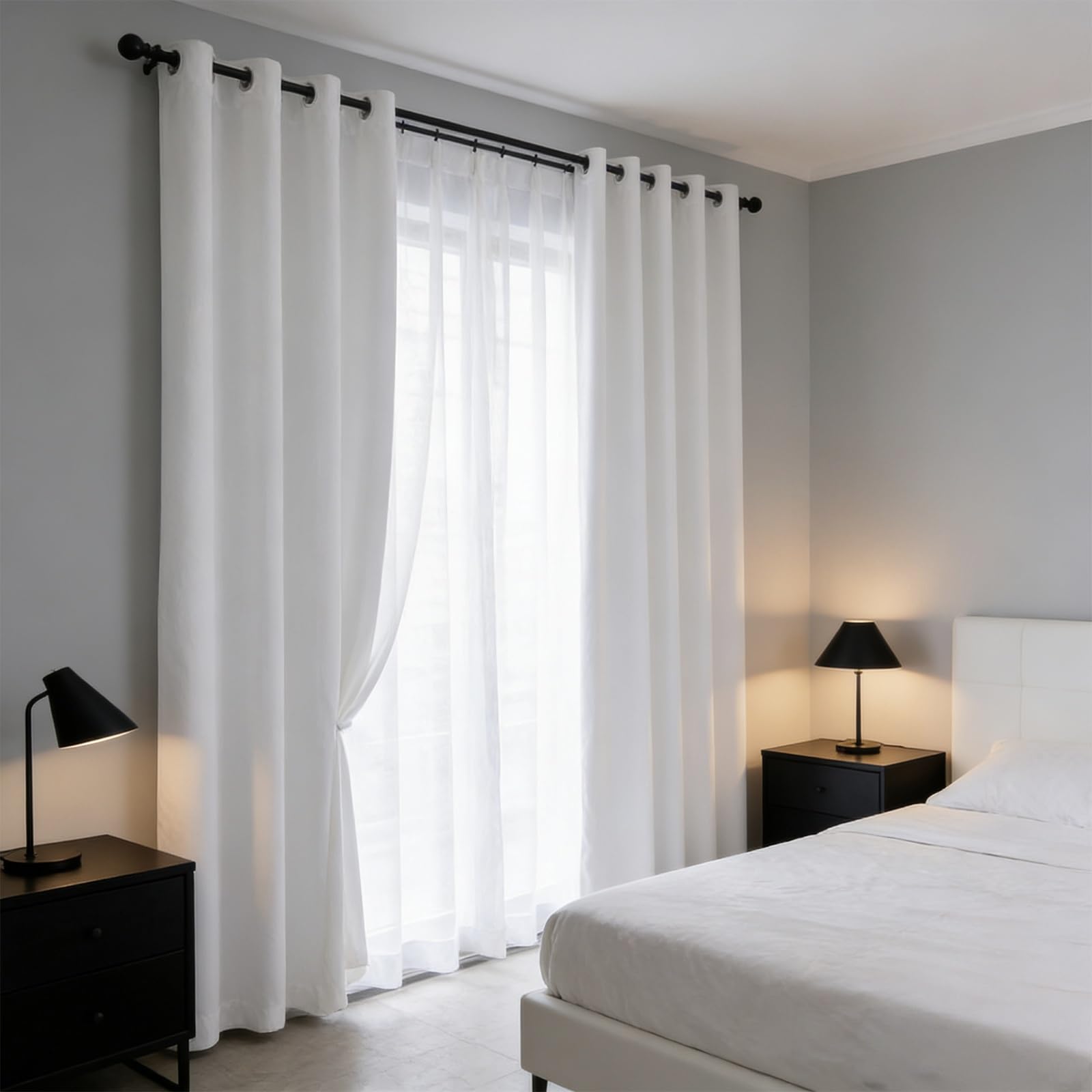 Rideaux thermiques isolants anti froid et chaleur pour salon et chambre