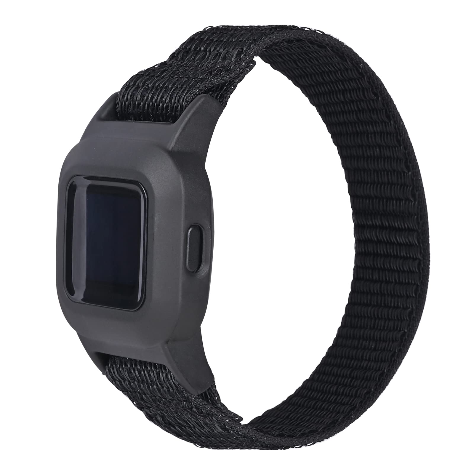 C2D JOY Sport Mesh Strap Compatible with Garmin vivofit jr 3 Replacement Hook&Loop Watchband with Case-Pink