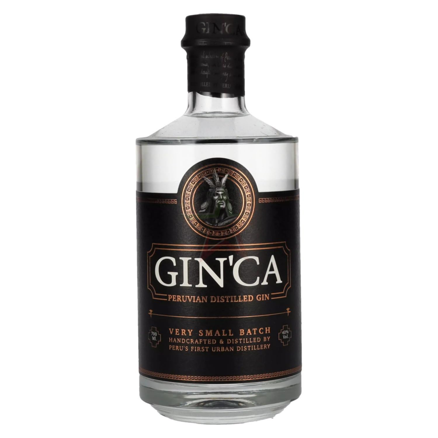 GinCa Peruanischer Destillierter Gin 40,00% 0,70 Liter