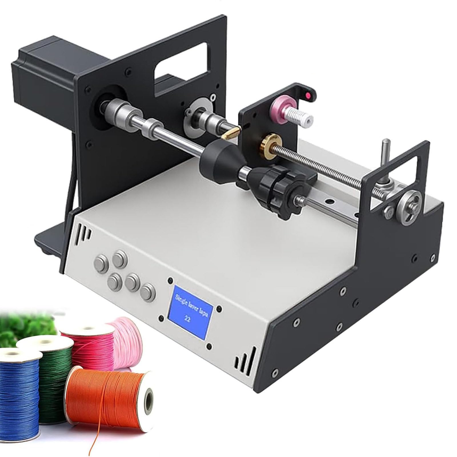 Avvolgitore automatico di bobine, avvolgitore bobina programmabile con display digitale, strumento di precisione per induttori e trasformatori audio personalizzati