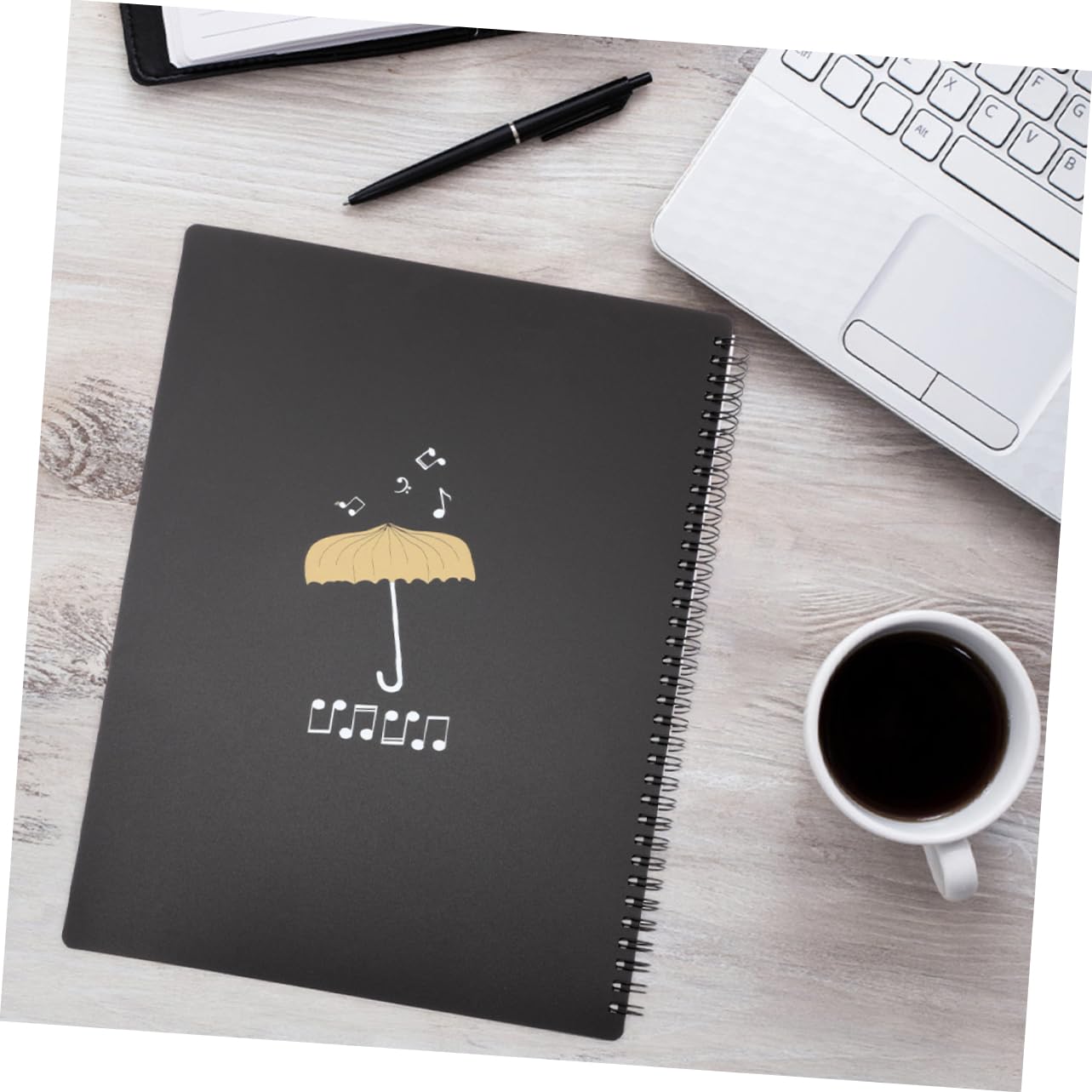 Milisten Sheet A4 Size Transparent Insert Pockets Music Document Holder File Binder Storage Organizer